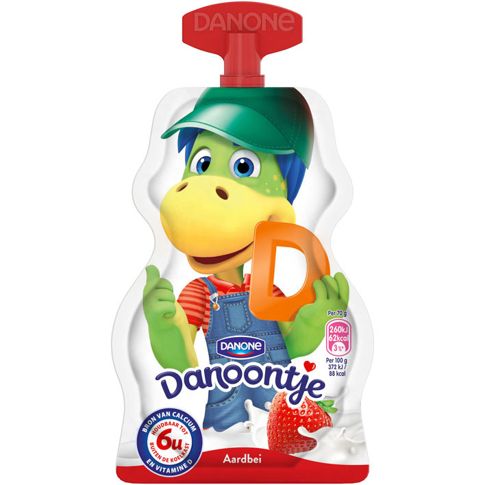 Danone Danoontje aardbei tussendoortje