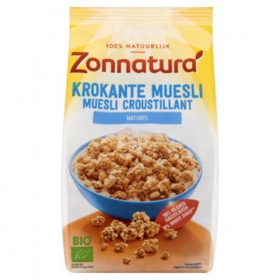 Zonnatura Krokante muesli naturel bio
