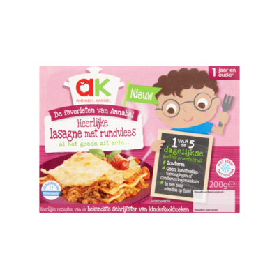 Annabel Karmel Heerlijke Lasagne met Rundvlees