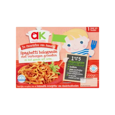 Annabel Karmel Spaghetti Bolognese met Verborgen Groenten