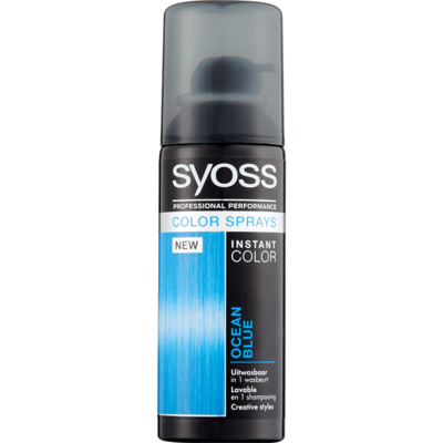 Syoss Instant Color Color Spray Ocean Blue