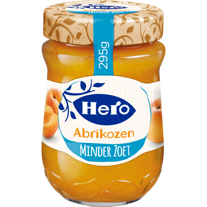 Hero Minder zoet abrikozen jam
