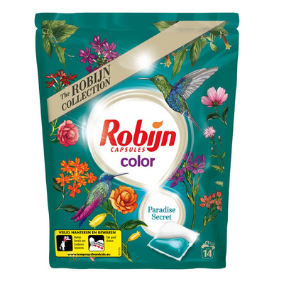 Robijn Wasmiddel capsules color paradise secret