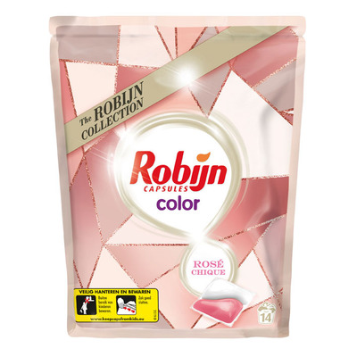 Robijn Wasmiddel capsules color rosé chique
