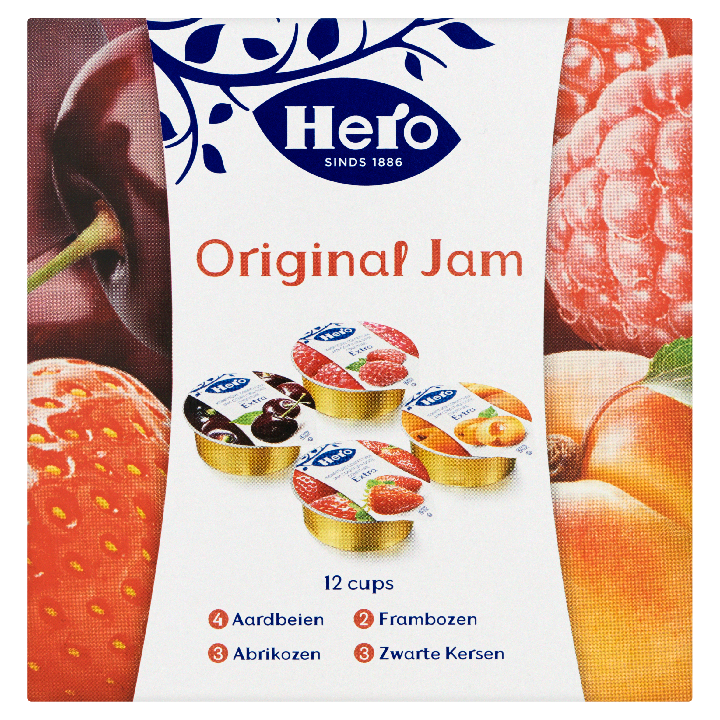 Hero Variatie Jam Cups 10 x 25 g