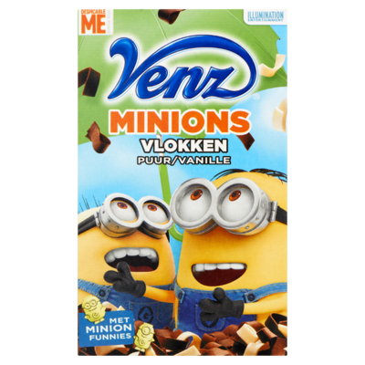 Venz Minions Vlokken Puur/Vanille 200 g