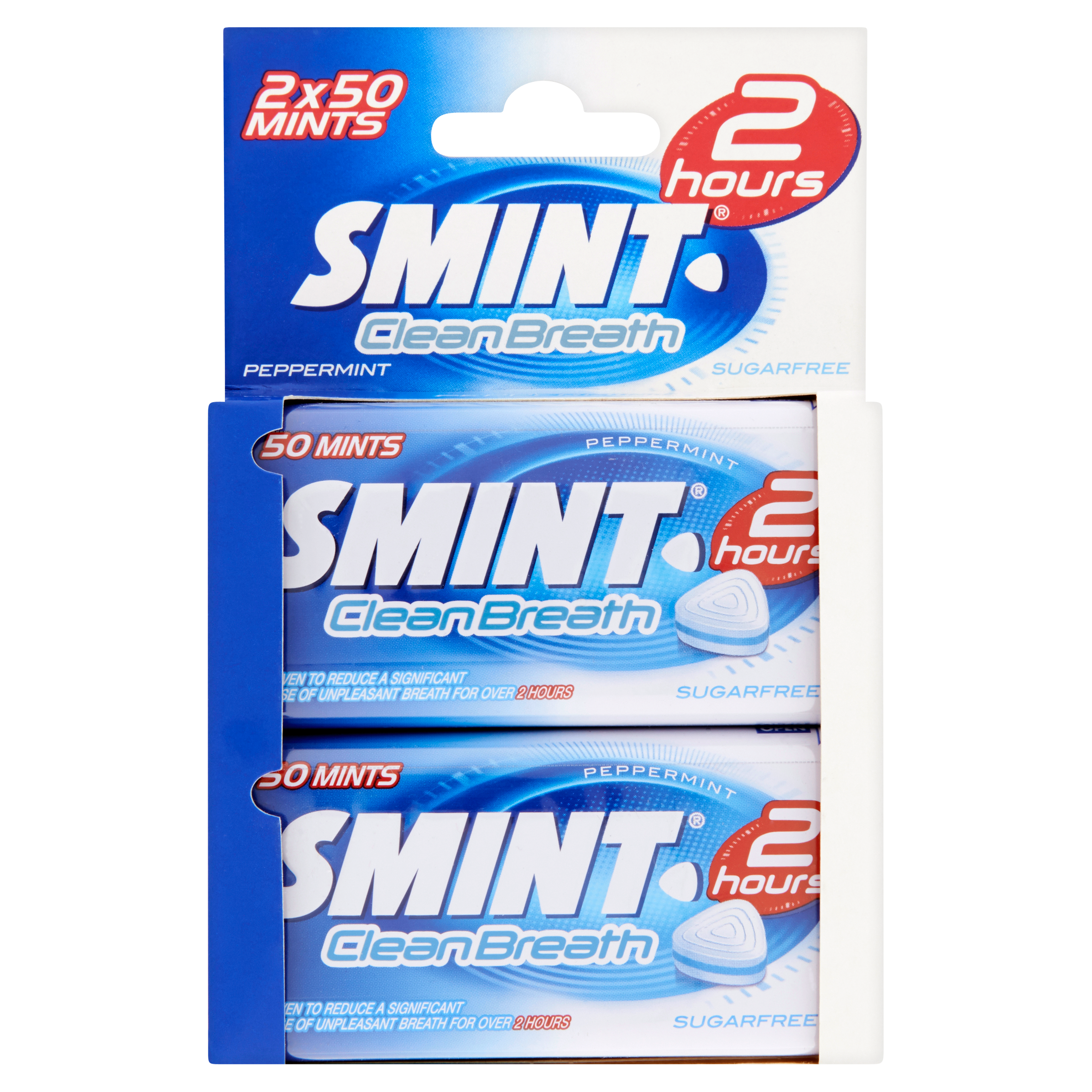Smint Mints 2h Clean Breath Peppermint 2 x 35 g