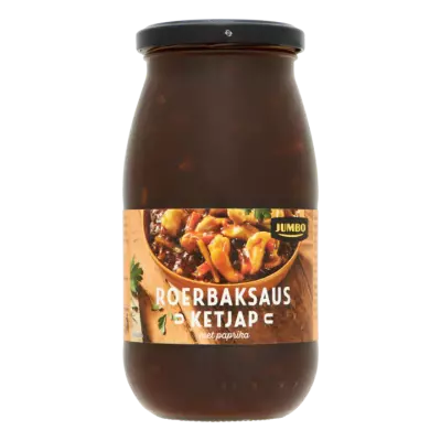 Huismerk Roerbaksaus Ketjap met Paprika