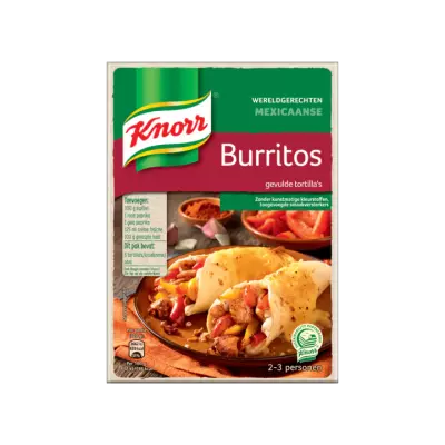Knorr Wereldgerecht Burritos Pakket