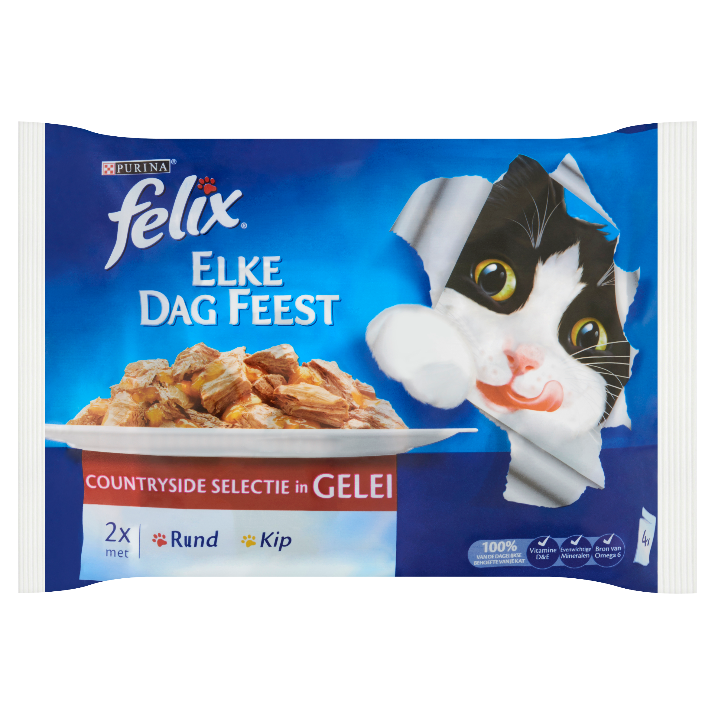 Felix Elke Dag Feest Countryside Selectie in Gelei 4 x 100 g