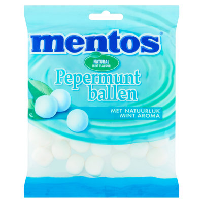 Mentos Pepermuntballen 220 g