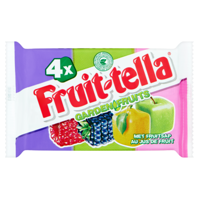 Fruittella Garden Fruits 4 x 41 g