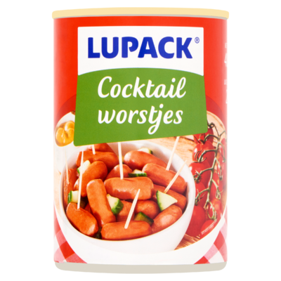 Lupack Cocktailworstjes 400 g