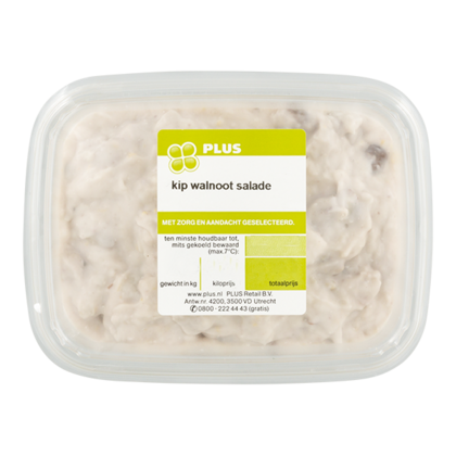 Huismerk Kip-Walnoot salade