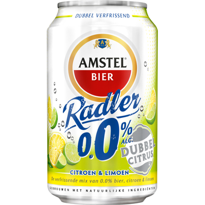 Amstel Radler dubbel citrus 0.0%