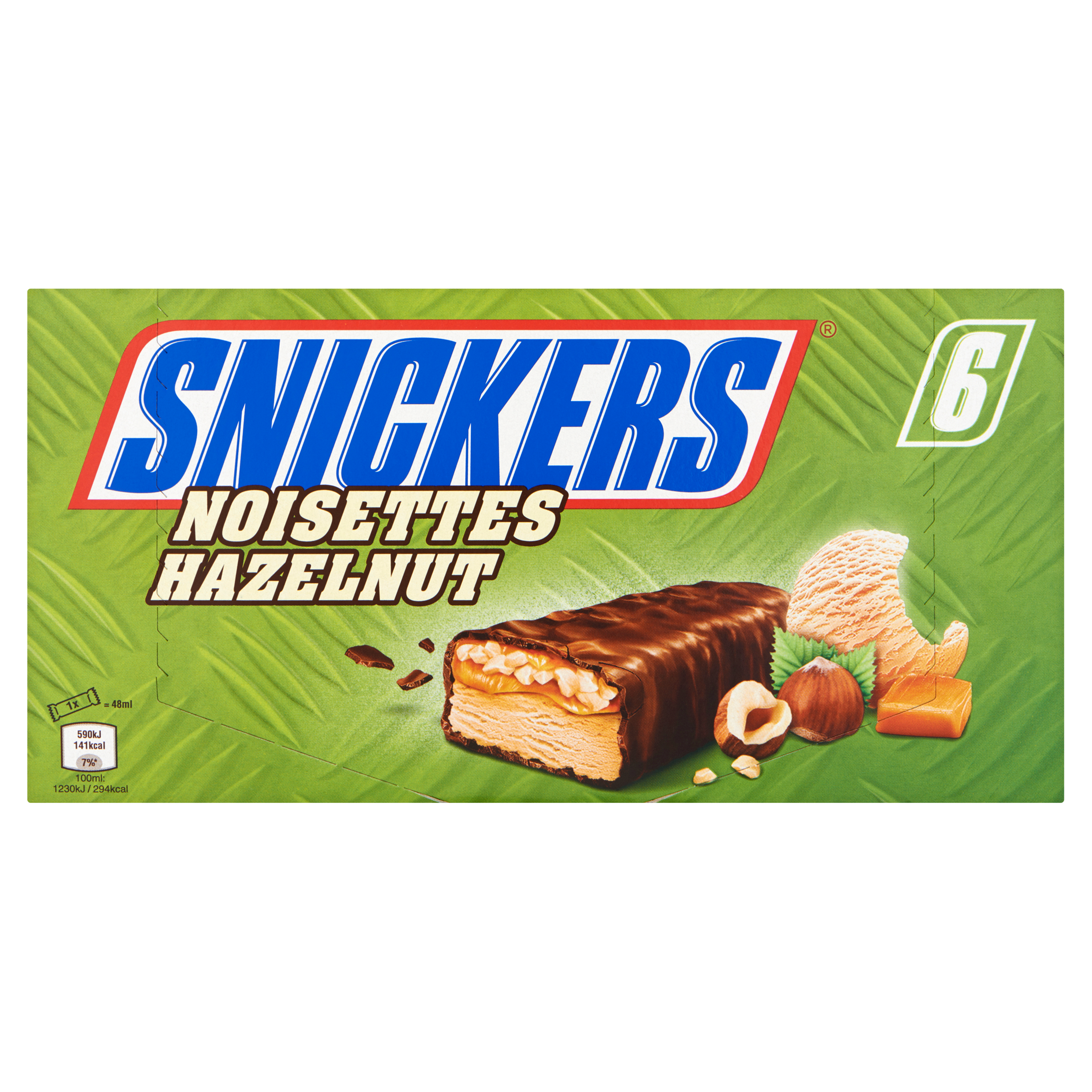 Snickers Ice Cream 6 x 53 ml