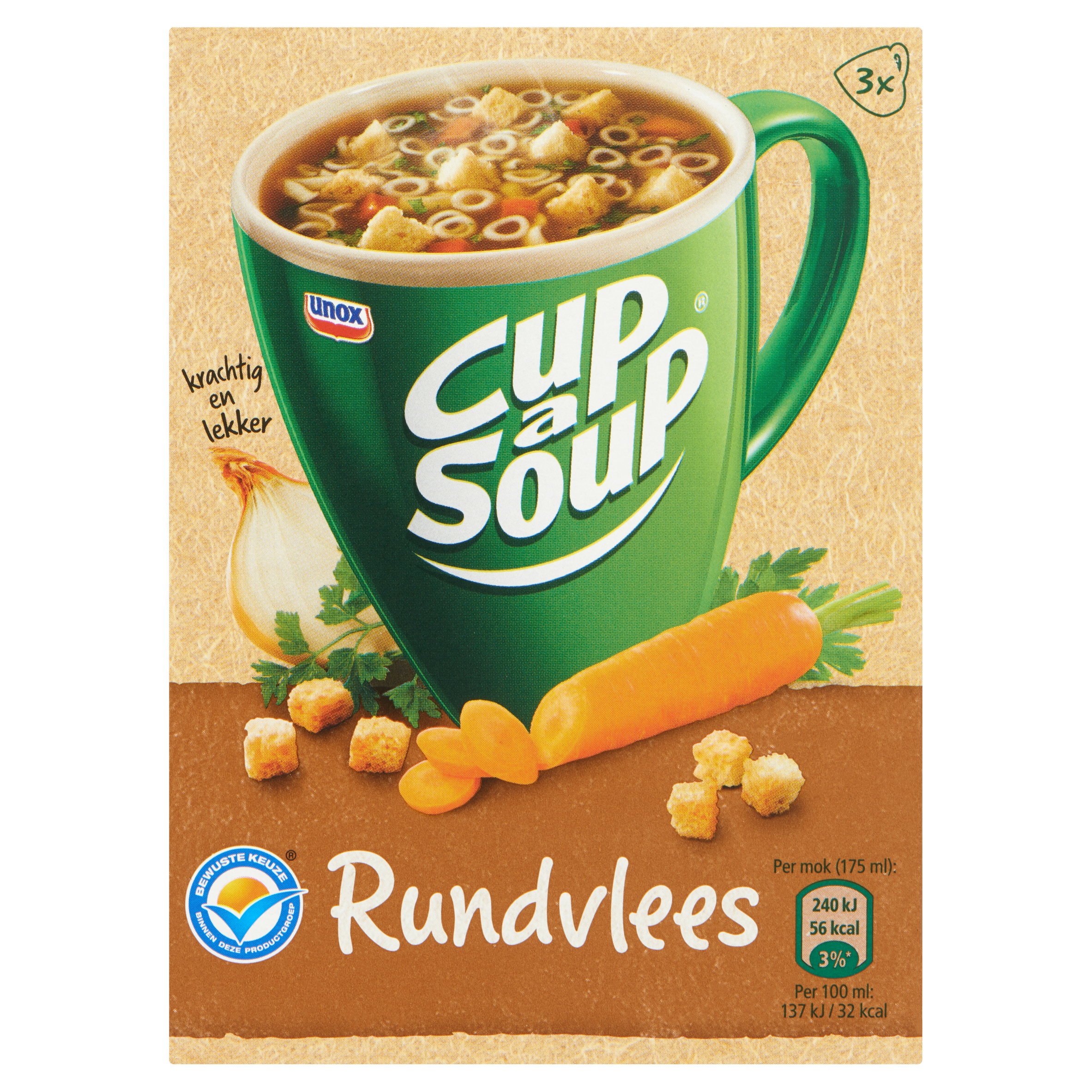 Cup-A-Soup Rundvlees 3 x 14 g