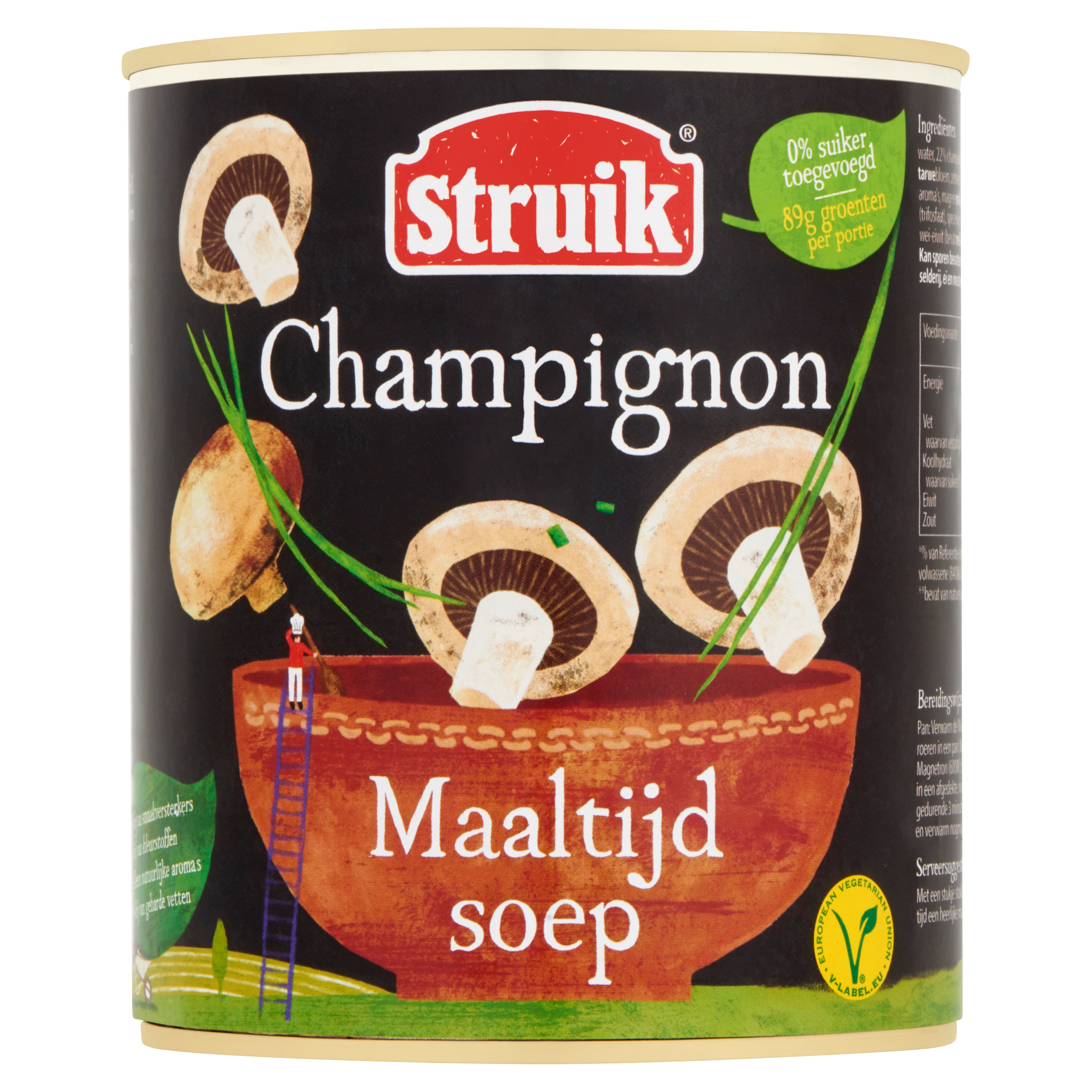 Struik Maaltijdsoep Champignon 810 g