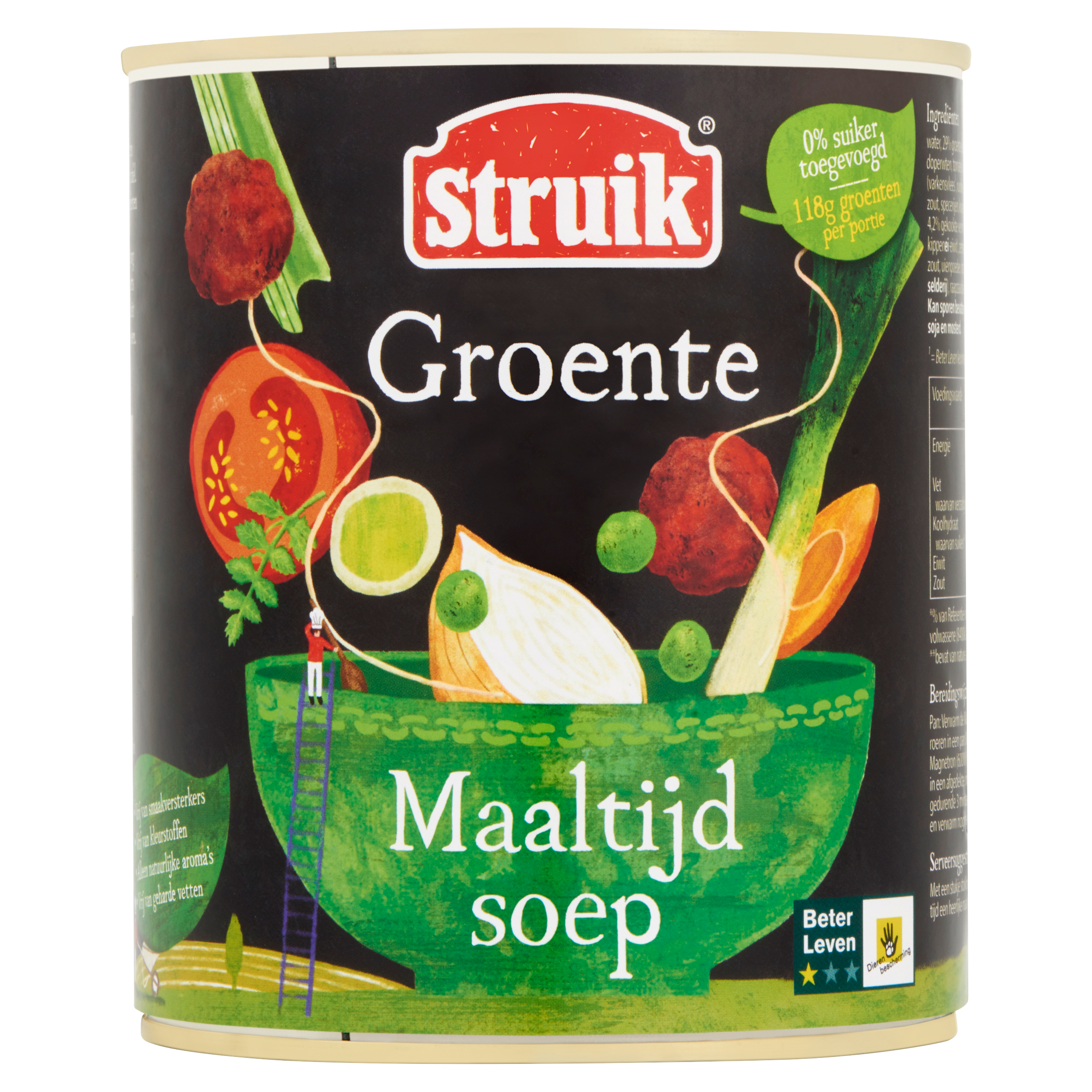 Struik Maaltijdsoep Groente 810 g