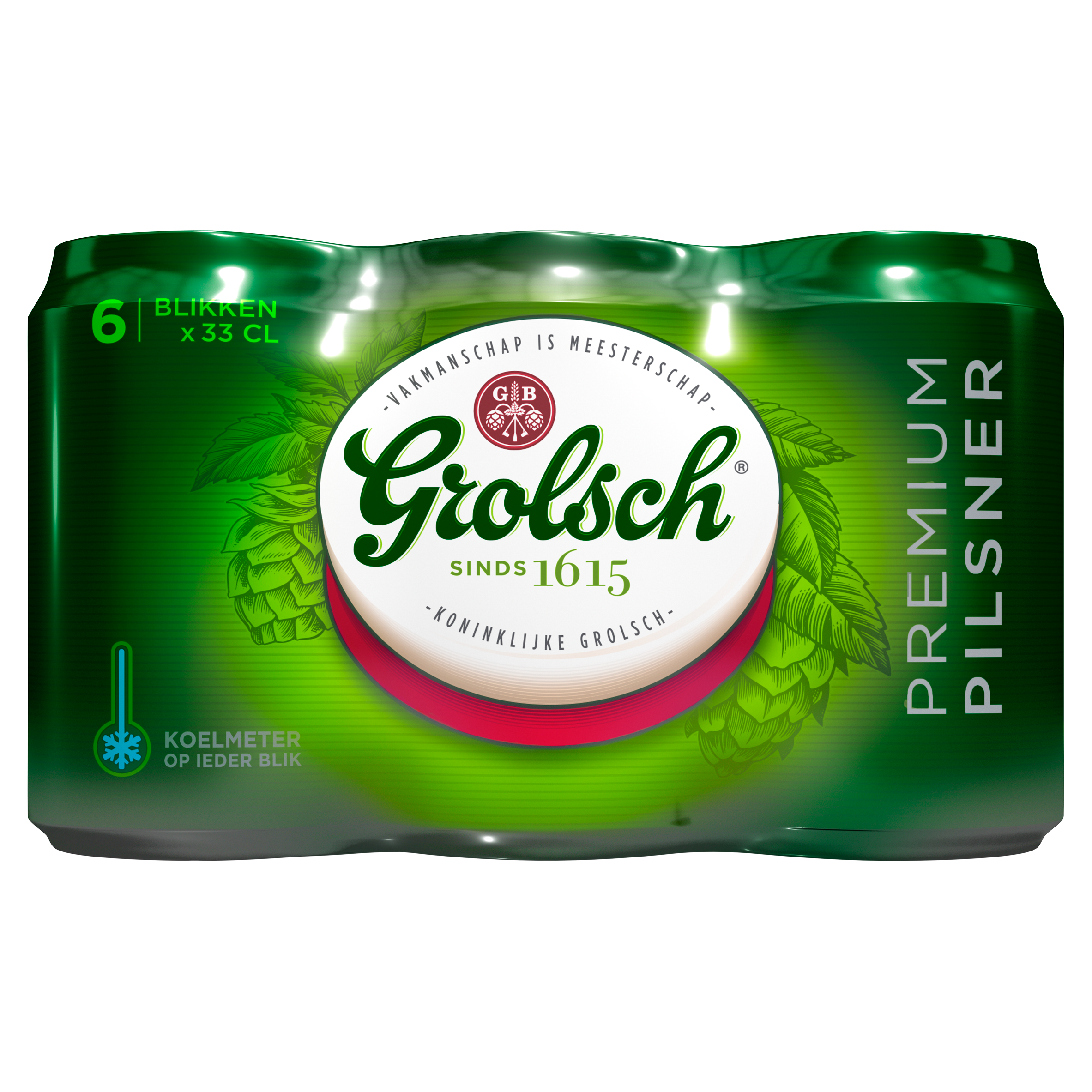 Grolsch Premium Pilsner Blikken 6 x 33 cl