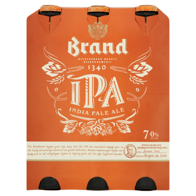 Brand IPA Bier Fles 6 x 30 cl