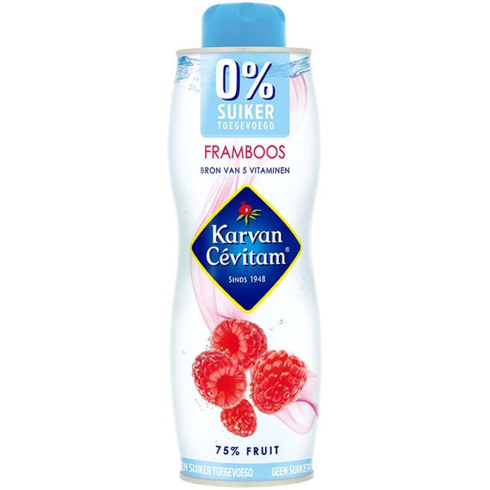 Karvan Cévitam Framboos 0% suiker toegevoegd