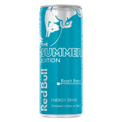 Red Bull Summer edition beach breeze
