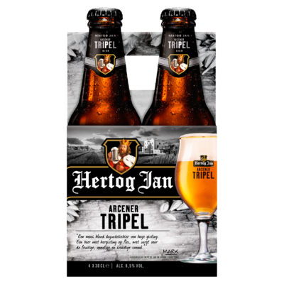 Hertog Jan Arcener Tripel Bier Flessen 4 x 30 cl