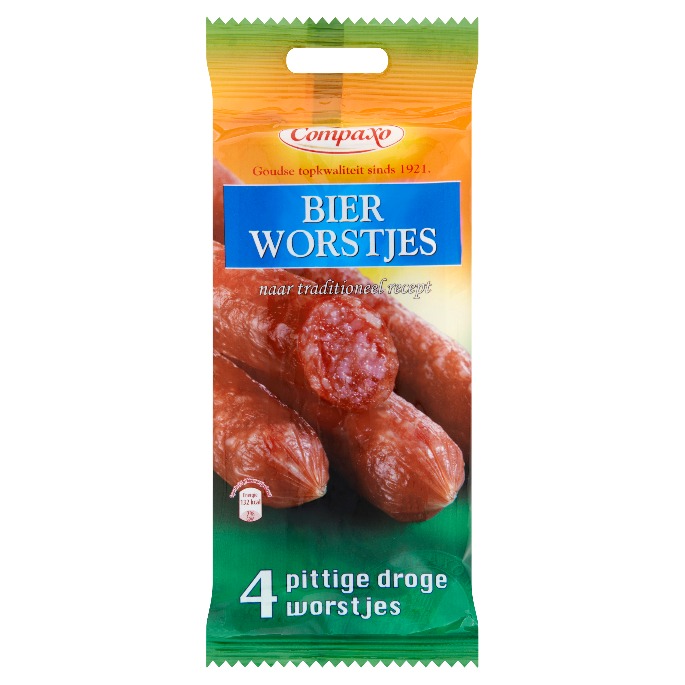 Compaxo Bierworstjes 4 x 25 g