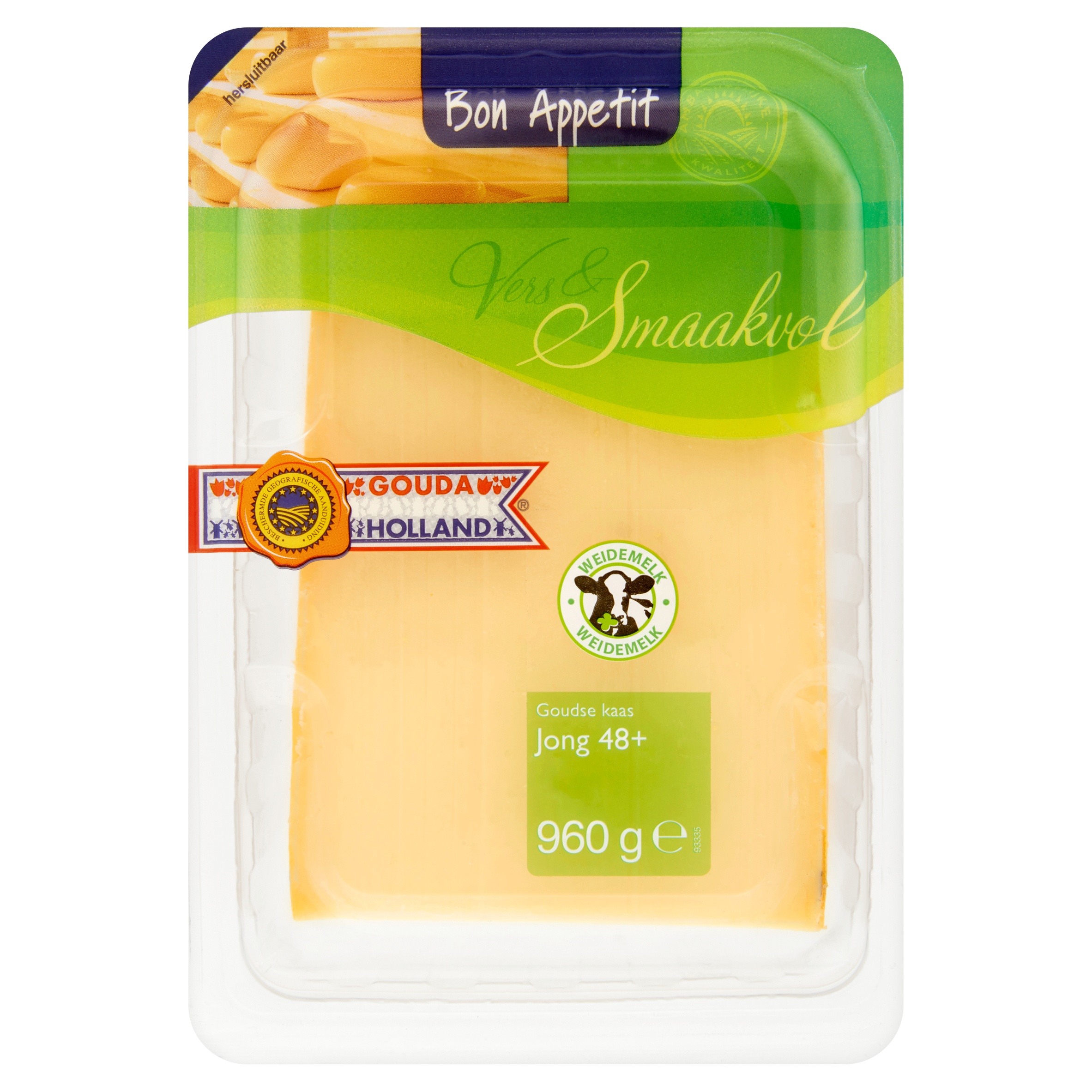 Bon Appetit Goudse Kaas Jong 48+ 960 g