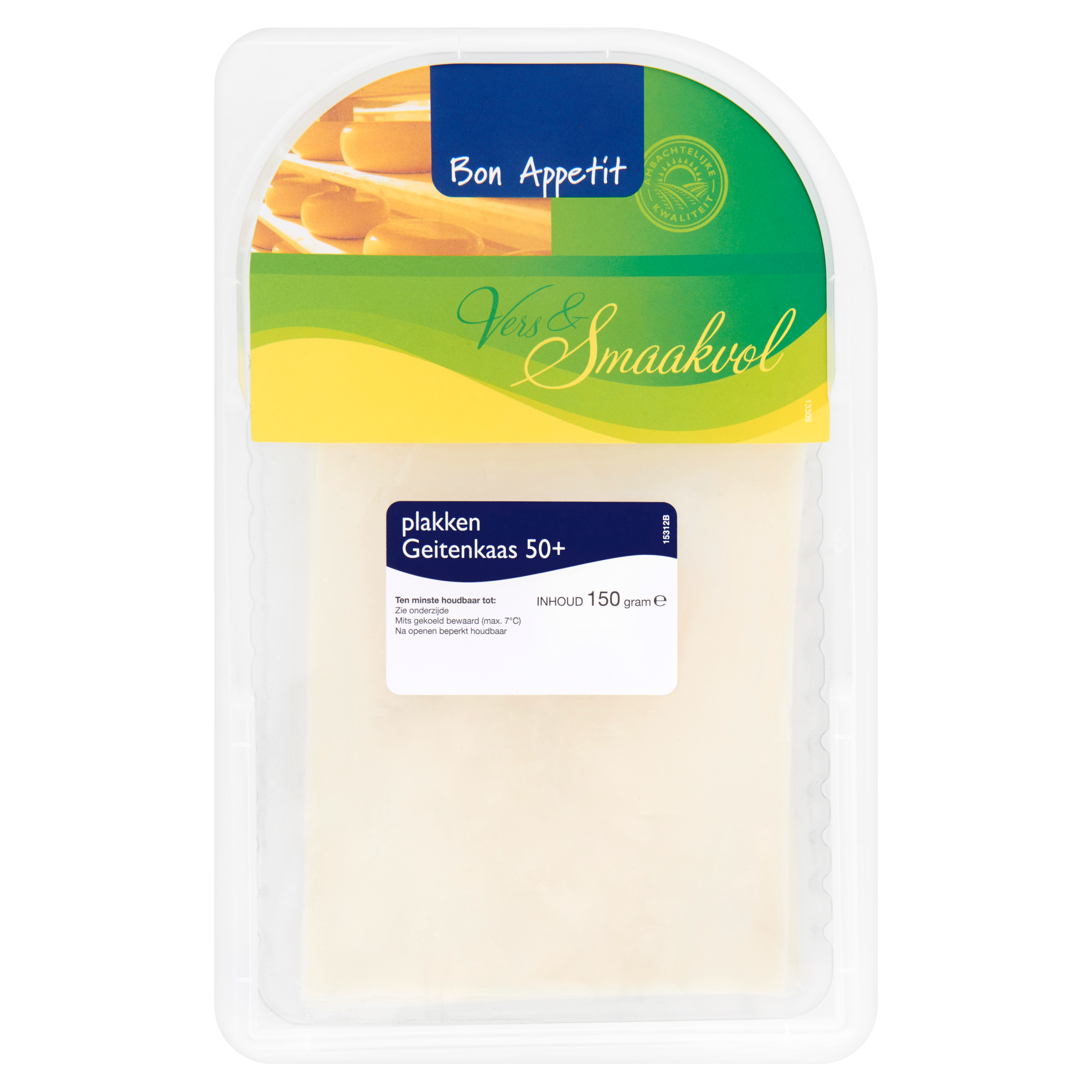 Bon Appetit Geitenkaas 50+ Plakken 150 g