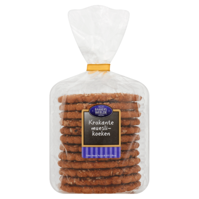 Bakkers Weelde Krokante Mueslikoeken 310 g