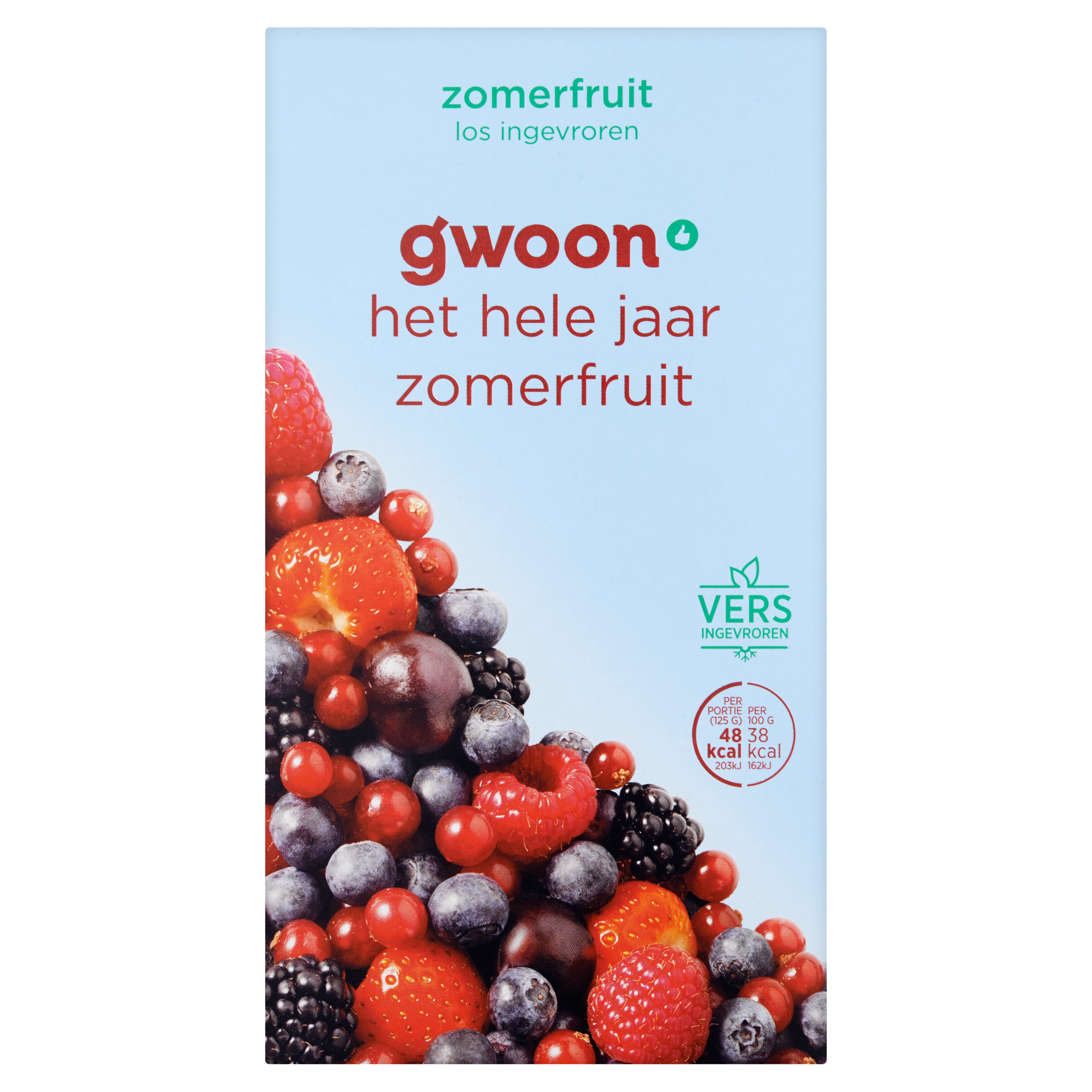 Huismerk Zomerfruit 250 g