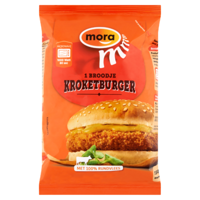Mora Broodje Kroketburger 150 g