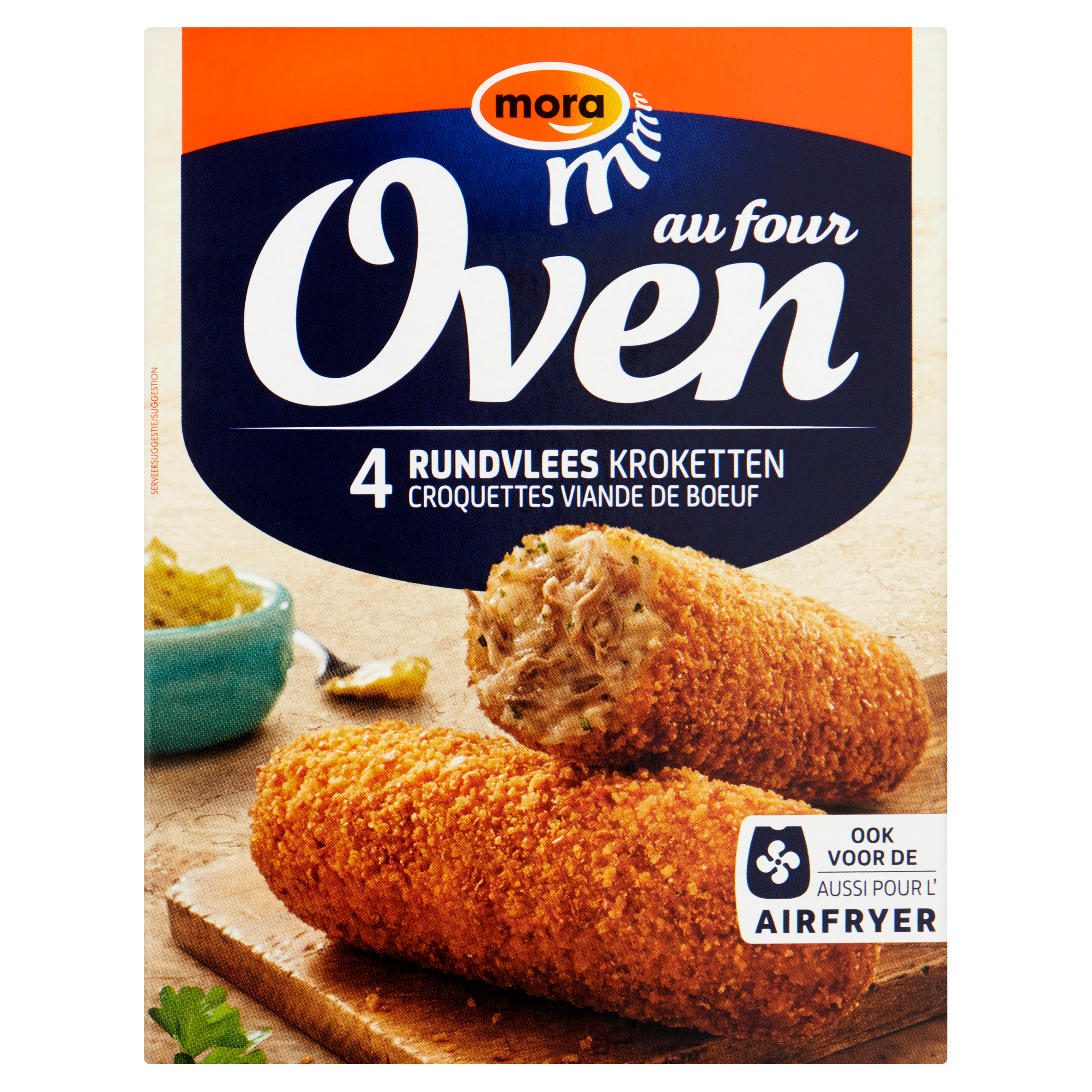 Mora Oven Rundvlees Kroketten 4 x 80 g