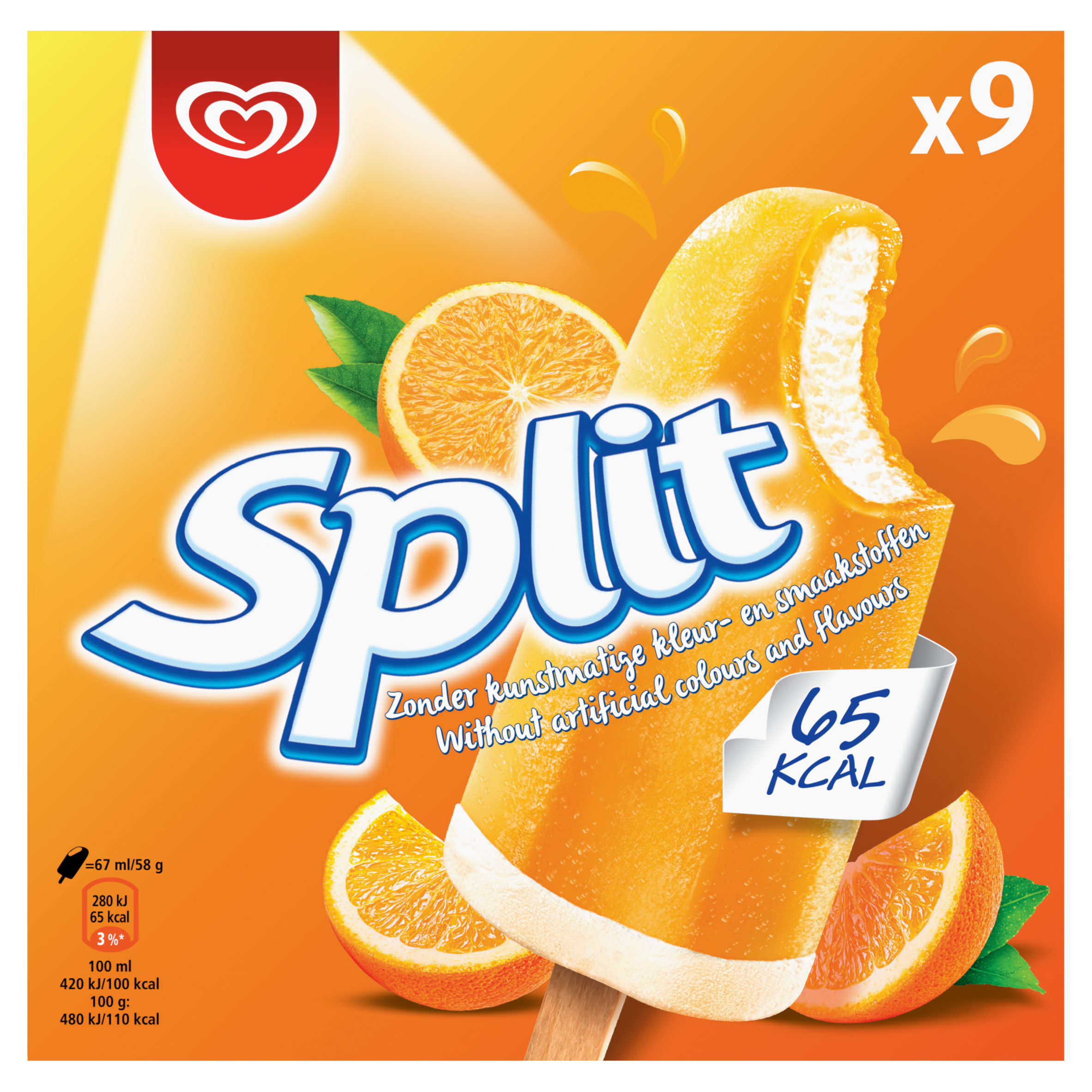 OLA IJs Split 9 Stuks