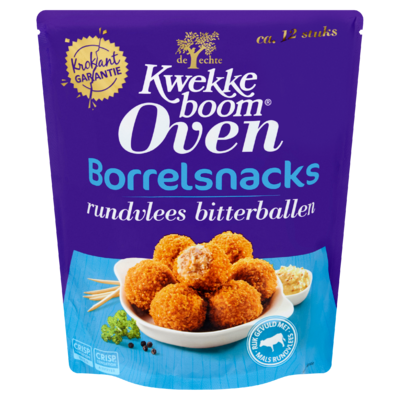 Kwekkeboom Oven & Airfryer Rundvlees Bitterballen 300 g
