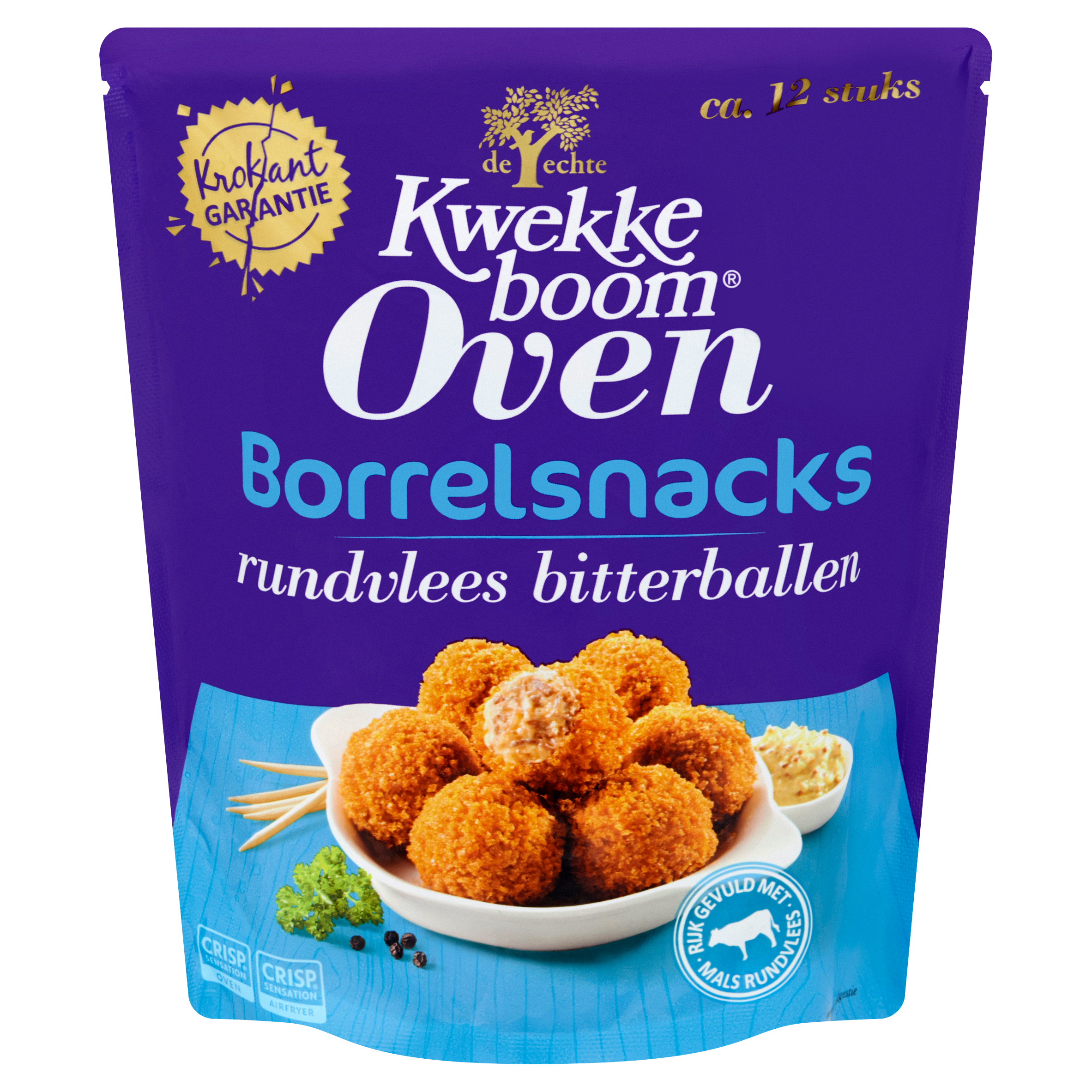 Kwekkeboom Oven & Airfryer Rundvlees Bitterballen 300 g
