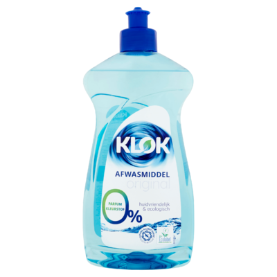 Klok Afwasmiddel Original 500 ml