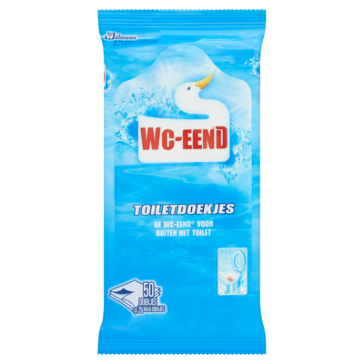 WC-Eend Vochtige Toiletdoekjes 50 Stuks