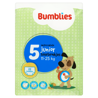 Bumblies Luierbroekjes 5 Junior 11-25 kg 22 Stuks