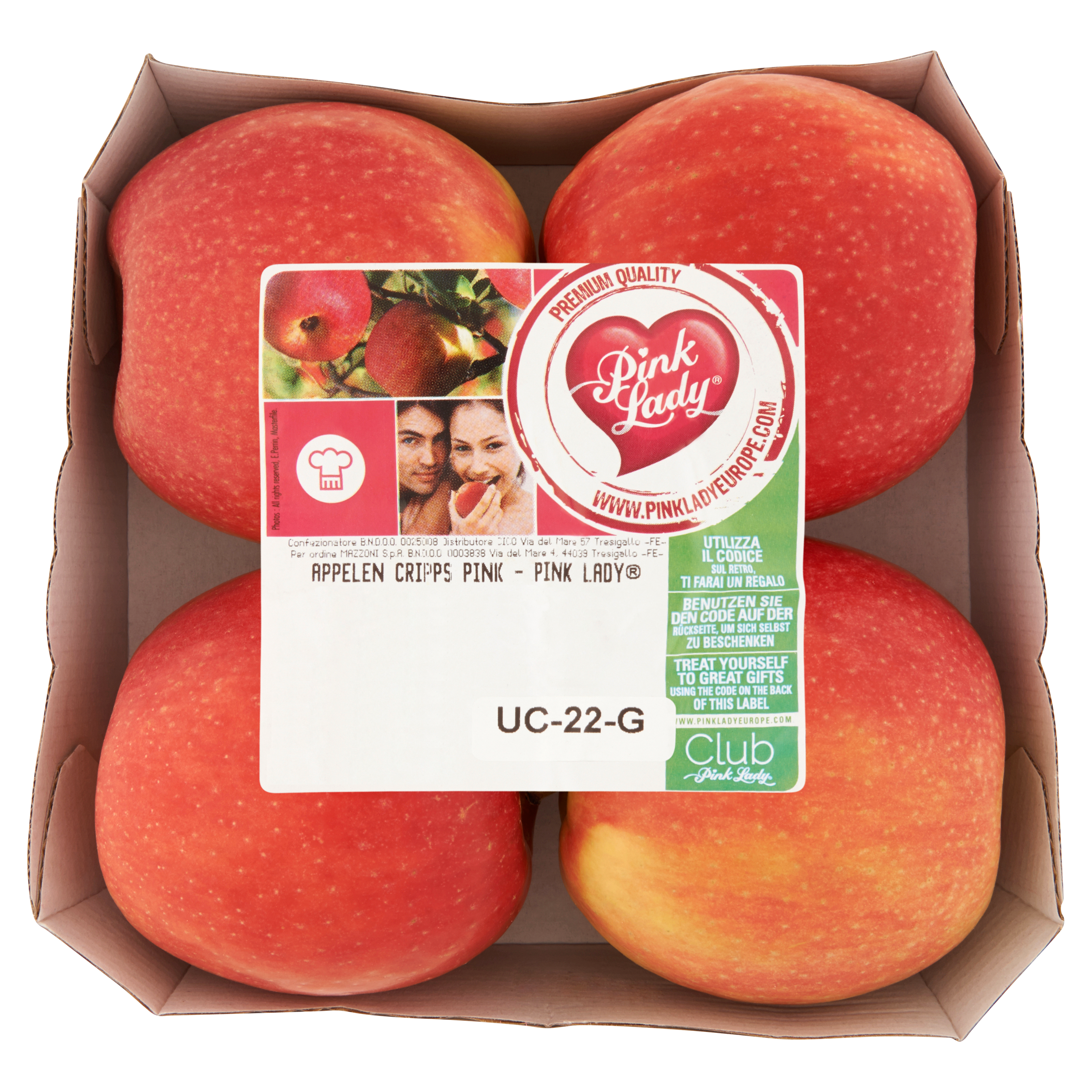Pink Lady Appelen Cripps Pink 4 Stuks