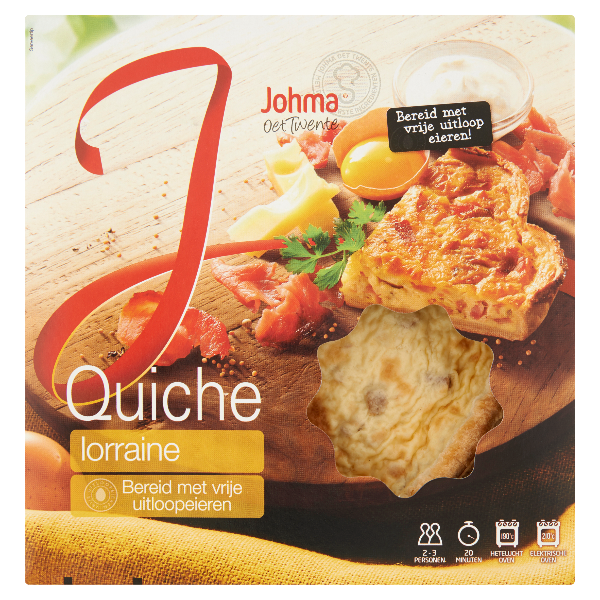 Johma Oet Twente Quiche Lorraine 400 g