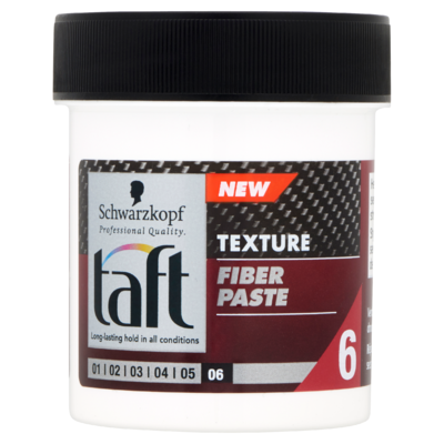 Schwarzkopf Taft Carbon Force Texturizing Fiber Paste 130 ml