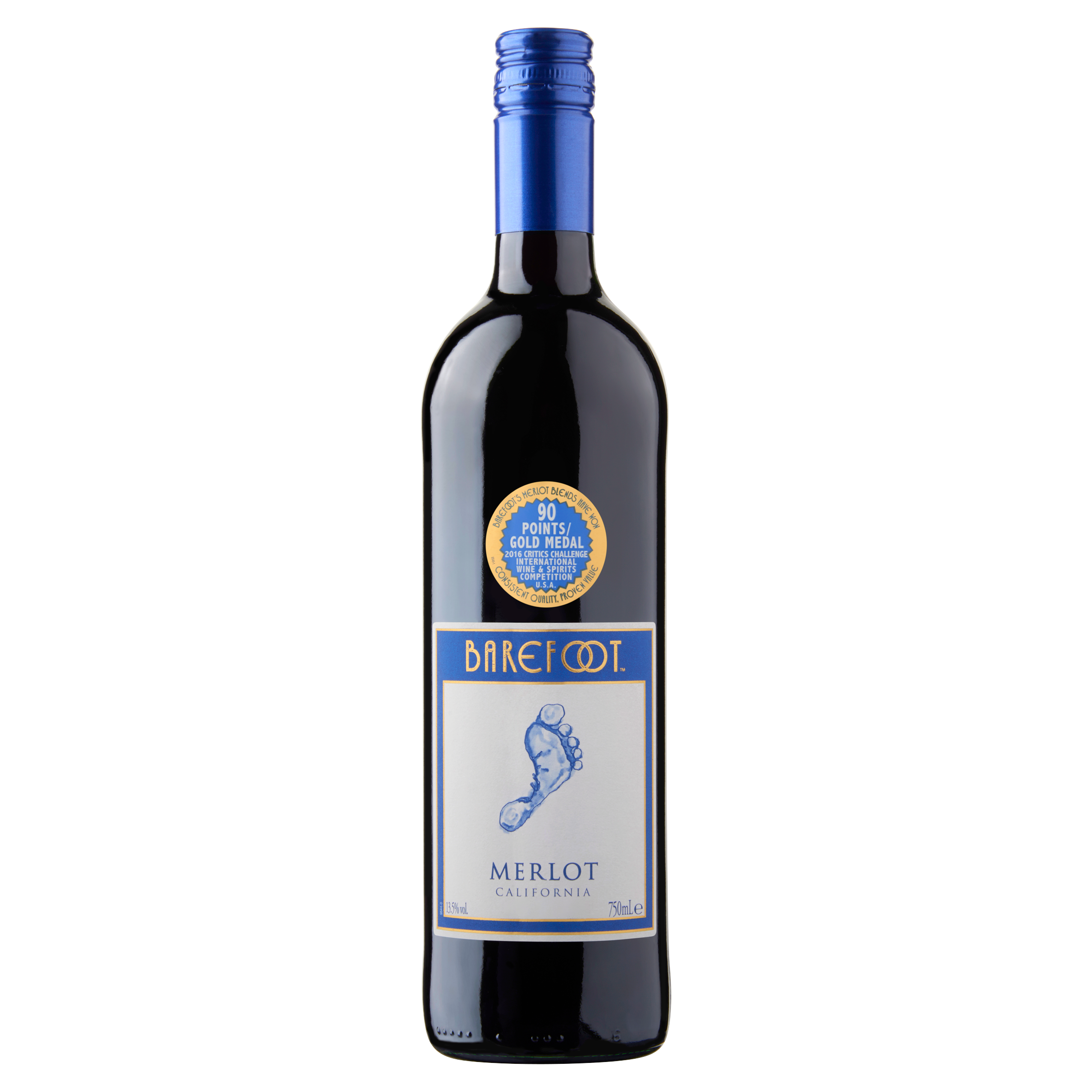 Barefoot Merlot 750 ml