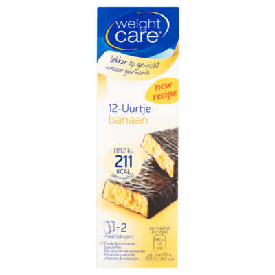 Weight Care 12-Uurtje Banaan 2 x 58 g