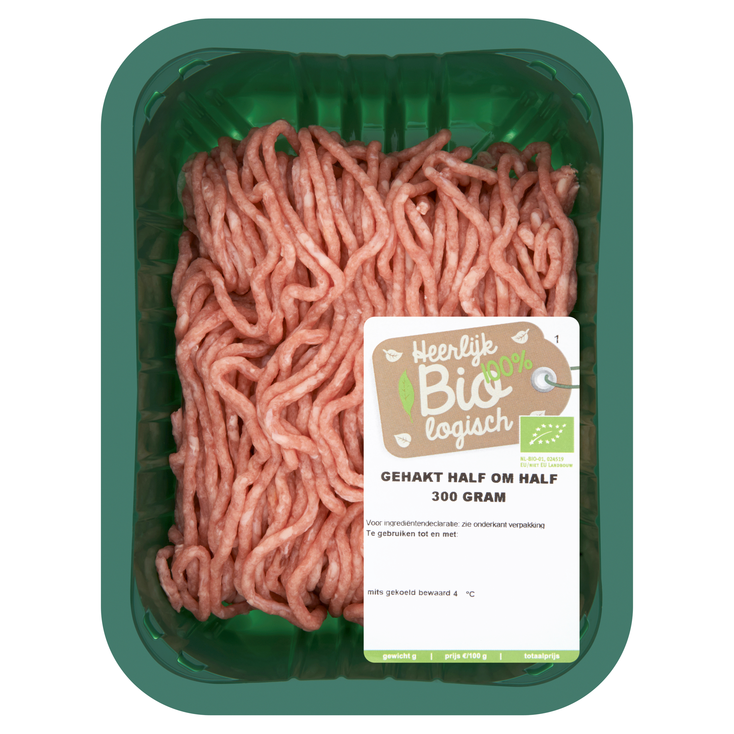 Biologisch Gehakt Half om Half