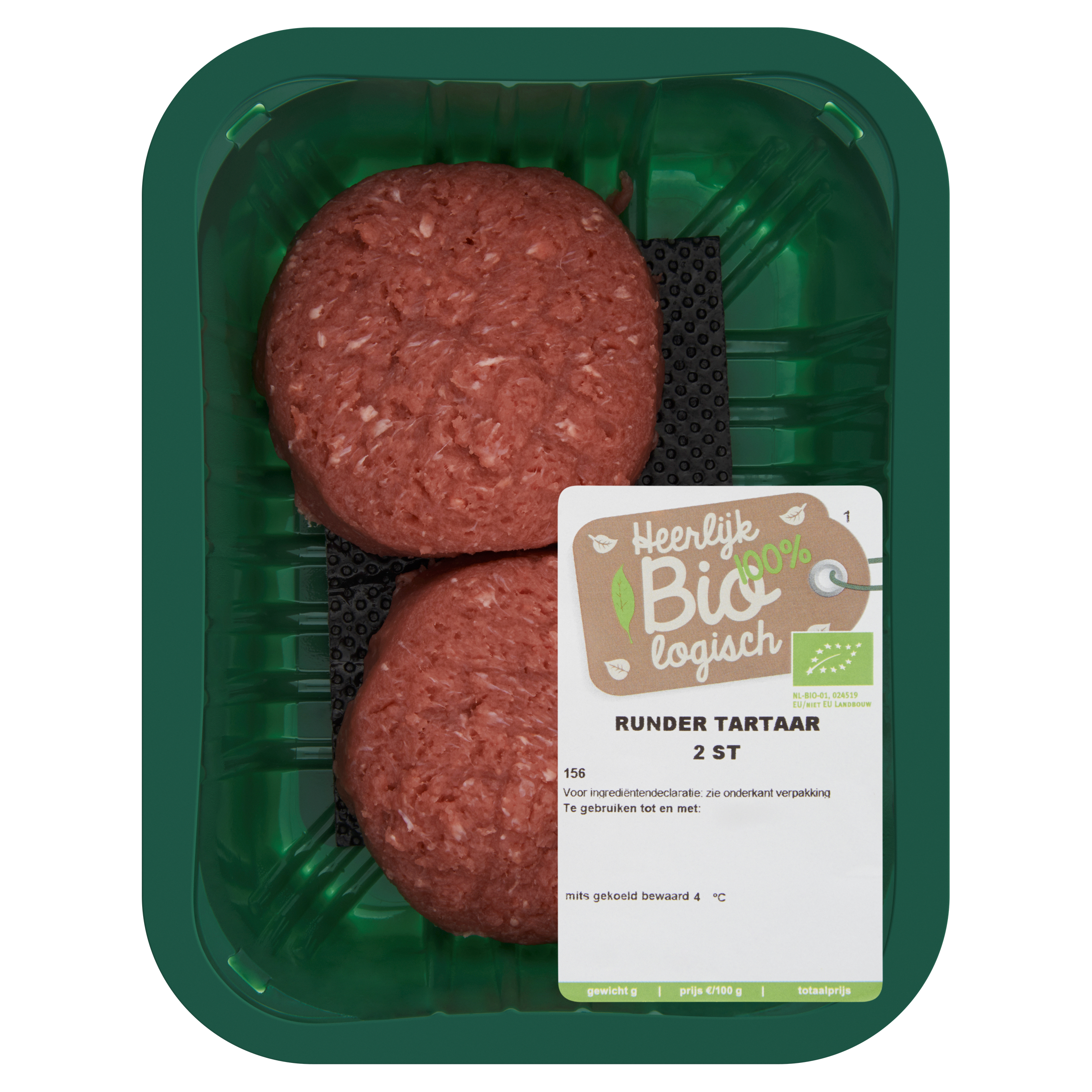Biologisch Runder Tartaar 2 Stuks