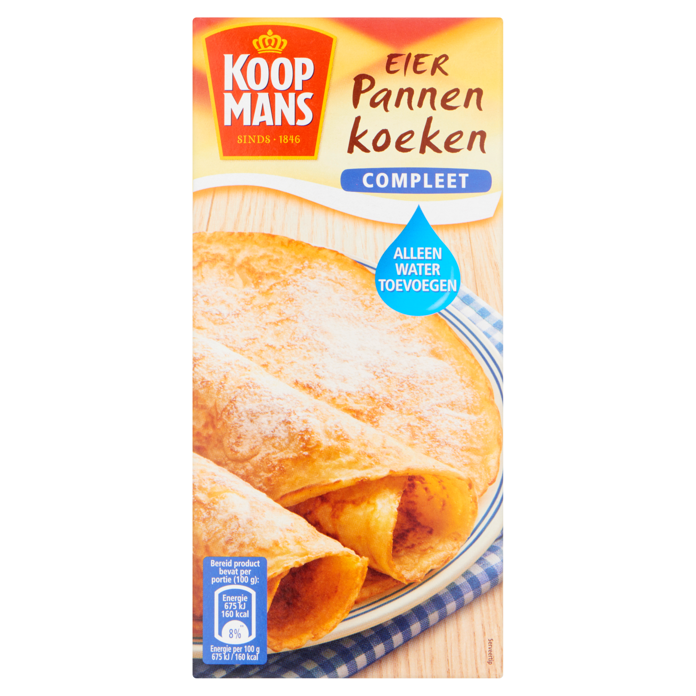Koopmans Eierpannenkoeken Compleet 400 g