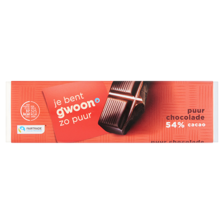 Huismerk Chocoladereep puur